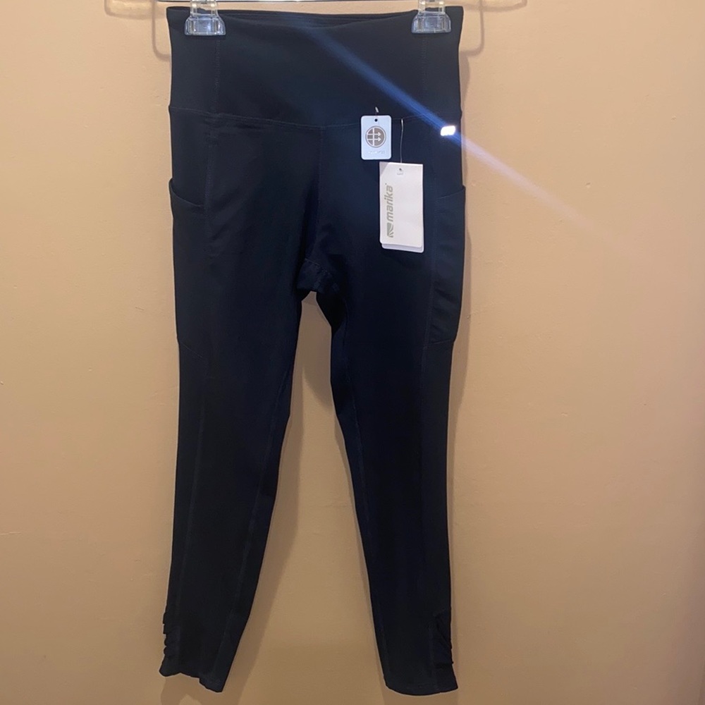 MARIKA NWT Black Leggings